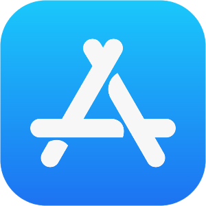 Logo de l'App Store d'Apple